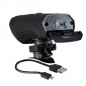 ECLAIRAGE VELO RECHARG.USB AV SIGMA LED BUSTER 300 NOIR 4 MODES (FIXATION CINTRE)