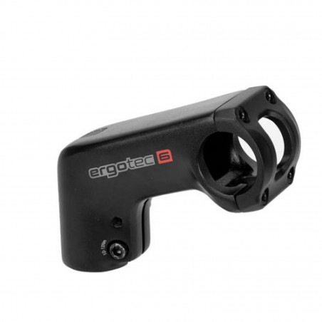 POTENCE E BIKE/ AHEAD SET 1''1/8 L 85 ERGOTEC BARRACUDA I ALU NOIR   20° (CINTRE 31.8