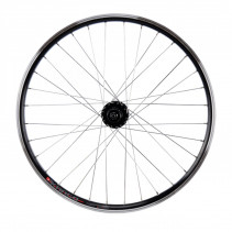 Roue velo e bike/vae/cargo 24" ar blocage k7 jante noir mach1 kargo.moy.shim m475 disque 6