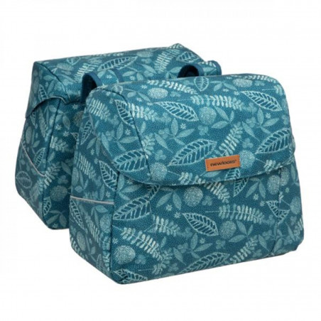 SACOCHE VELO PORTE BAGAGE A PONT NEWLOOXS JOLI FOREST BLEU - 37 LITRES - 380x300x180MM