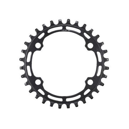 PLATEAU VTT MONO DIAM  96 EXTER 32DTS NOIR 4 BRANCHES SHIMANO DEORE M5100 ACIER 10/11V