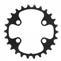 PLATEAU VTT DOUBLE DIAM 64 INTER 26DTS NOIR 4 BRANCHES SHIMANO ORIG.MT500 10V (36/26)