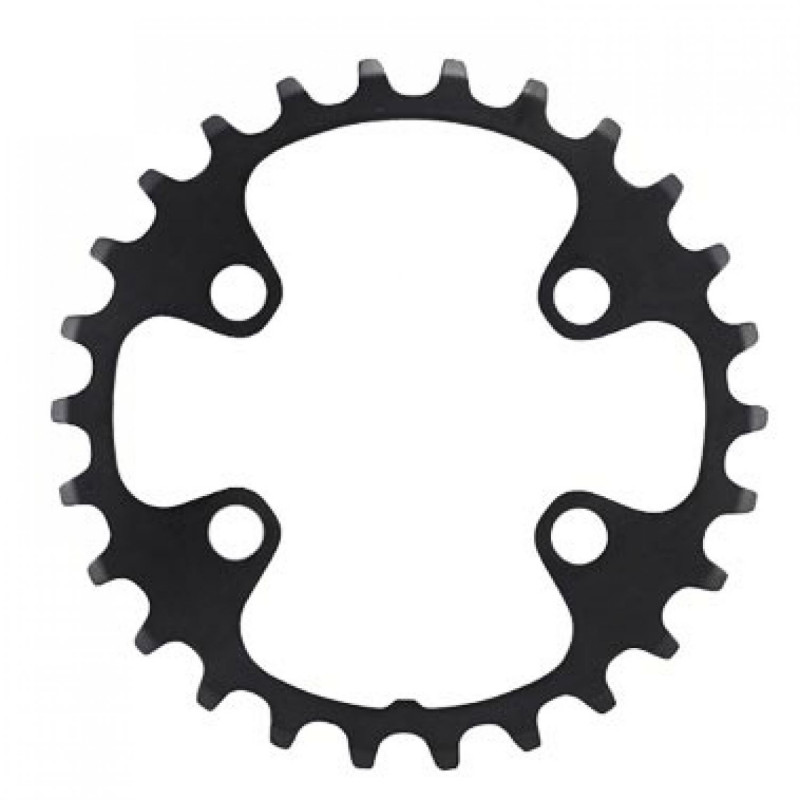 PLATEAU VTT DOUBLE DIAM 64 INTER 26DTS NOIR 4 BRANCHES SHIMANO ORIG.MT500 10V (36/26)