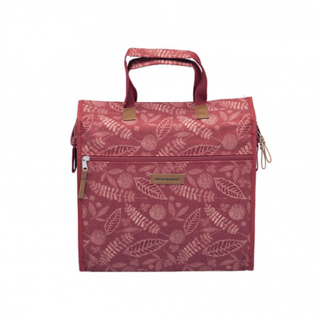 SACOCHE VELO PORTE BAGAGE NEWLOOXS LILLY FOREST ROUGE - 18 LITRES - 350x320x160MM