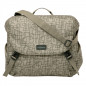 SACOCHE VELO PORTE BAGAGE NEWLOOXS MONDI JOY IVY BEIGE -18.5 LITRES- 360X320X160MM