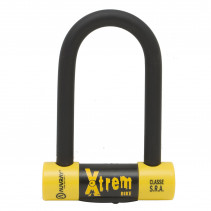 ANTIVOL VELO U 80 X 150MM AUVRAY X TREM BIKE SRA DIAMETRE 16 NOIR/JAUNE