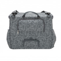 SACOCHE VELO PORTE BAGAGE NEWLOOXS MONDI JOY IVY GRIS -18.5 LITRES- 360X320X160MM