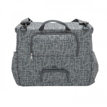 SACOCHE VELO PORTE BAGAGE NEWLOOXS MONDI JOY IVY GRIS -18.5 LITRES- 360X320X160MM
