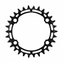 PLATEAU VTT MONO DIAM  96 EXTER 32DTS NOIR 4 BRANCHES SHIMANO MT510 12V.