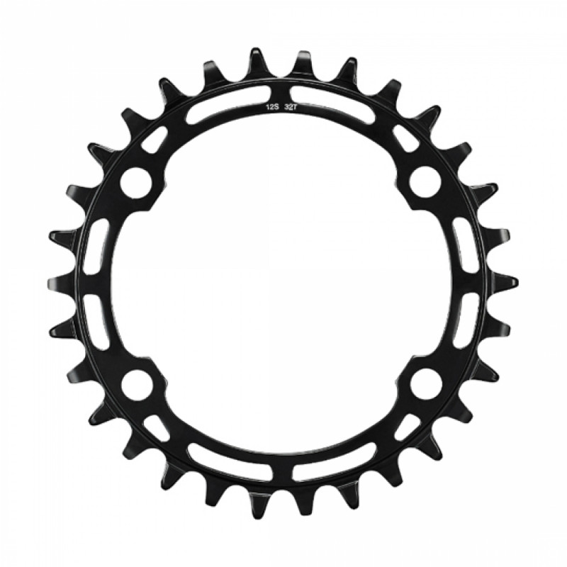 PLATEAU VTT MONO DIAM  96 EXTER 32DTS NOIR 4 BRANCHES SHIMANO MT510 12V.