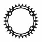 PLATEAU VTT MONO DIAM  96 EXTER 32DTS NOIR 4 BRANCHES SHIMANO MT510 12V.