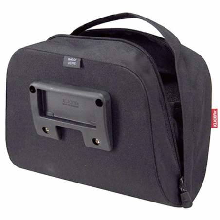 SACOCHE VELO CINTRE KLICKFIX BAGGY NOIR 5LITRES -220X190X120MM - SANS FIXATION