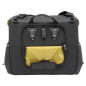 SACOCHE VELO PORTE BAGAGE NEWLOOXS MONDI JOY QUILTED NOIR UNI -18.5 LITRES- 360X320X160MM