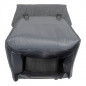 SACOCHE VELO PORTE BAGAGE A PONT NEWLOOXS NOVA DOUBLE GRIS MIK - 32 LITRES -