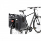 SACOCHE VELO PORTE BAGAGE A PONT NEWLOOXS VARO DOUBLE PANNIER RACKTIME NOIR - 40 LITRES -