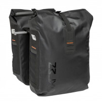 SACOCHE VELO PORTE BAGAGE A PONT NEWLOOXS VARO DOUBLE PANNIER MIK NOIR - 40 LITRES -