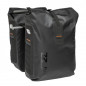 SACOCHE VELO PORTE BAGAGE A PONT NEWLOOXS VARO DOUBLE PANNIER MIK NOIR - 40 LITRES -