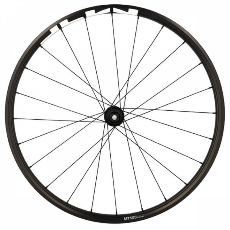 Roue vtt 27.5" ar k7 jante noir moyeu shim mt501 centerlock 8/9/10/11v axe trav.boost 148x