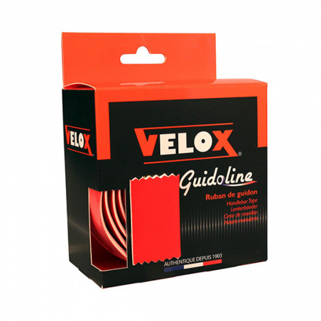 Guidoline Velox ultra grip rouge - epaisseur 2.5mm