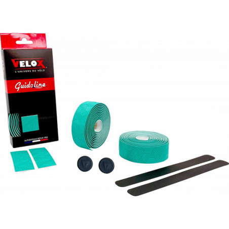 Guidoline Velox ultra grip vert bianchi - epaisseur 2.5mm