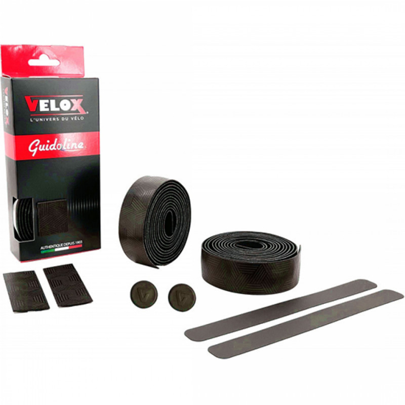Guidoline Velox ultra grip marron gravel - epaisseur 2.5mm