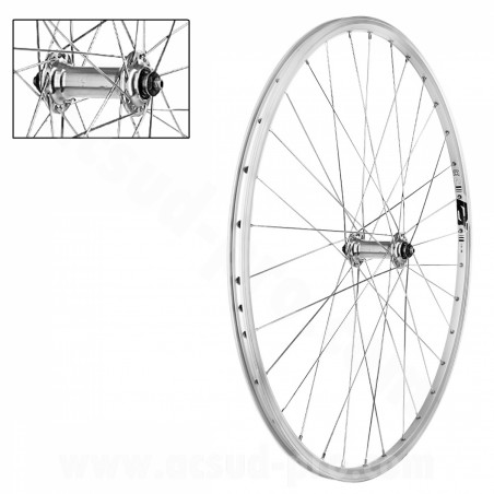 Roue avant 700c a blocage