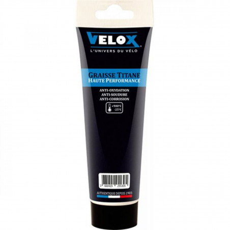 GRAISSE TITANIUM VELOX HAUTE PERFORMANCE ANTI SOUDURE (TUBE 100ML)