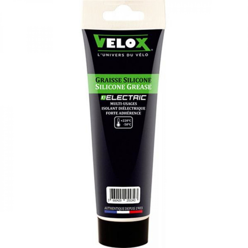 GRAISSE SILICONE VELOX SPECIALE E BIKE/VAE ISOLANT DIELECTRIQUE (TUBE 100ML)