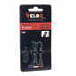 VALVE TUBELESS VELOX ALU NOIR 44MM SCHRADER (X2)
