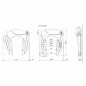 ANTIVOL VELO FER A CHEVAL ABUSPRO TECTIC 4960  NOIR