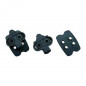 JEU DE CALES SHIMANO SPD SM-SH51 À DÉCLENCHEMENT SIMPLE NOIR