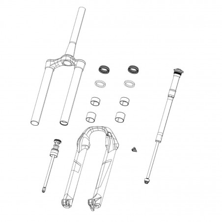 KIT COUVERCLE SUPÉRIEUR AIR ROCKSHOX AIRWIZ 35/38 mm - 11.4018.083.008 - 710845890826