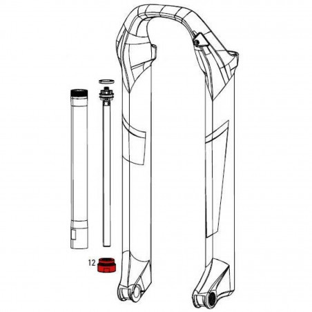 JOINT SCELLANT ROCKSHOX 35 mm CHARGER 1 F.LYRIK RCT3/RC/PIKE - 11.4015.353.030 - 710845739972
