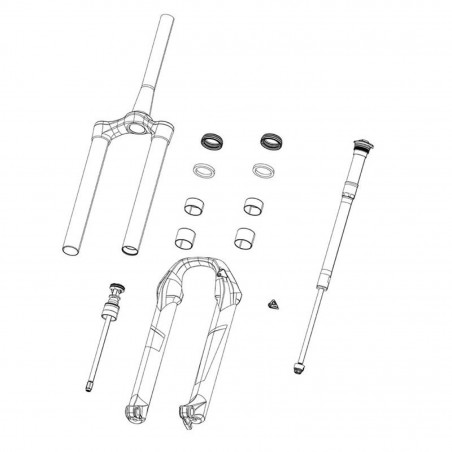 RESSORT RS SOLO AIR 130-160 mm POUR PSYLO SILVER A1 (2025 )
