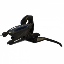 LEVIER/MANETTE VTT HYDRO 2V. SHIMANO STEF505 DISQUE NOIR 3 DOIGTS