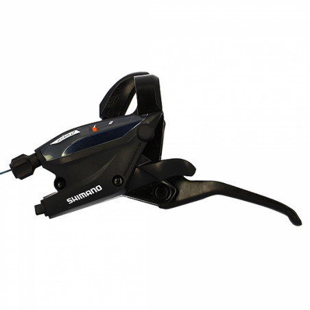 LEVIER/MANETTE VTT HYDRO 2V. SHIMANO STEF505 DISQUE NOIR 3 DOIGTS