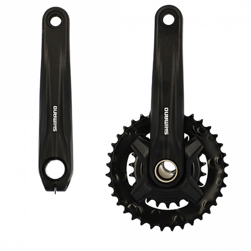 PEDALIER VTT DOUBLE 36-22D L170 ALU SHIMANO MT210 9V 148 BOOST