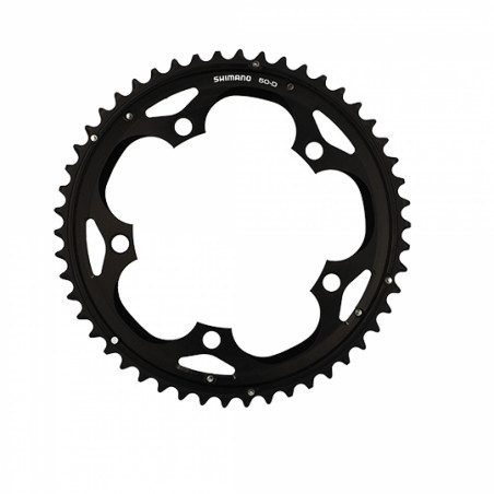 PLATEAU ROUTE DIAM 110 EXTER 50DTS NOIR SHIMANO ORIGINE 105 5703 10V. (4 BRANCHES)