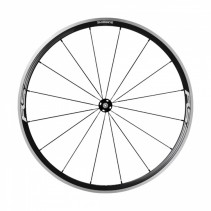 Roue route 700 av blocage jante noir Shimano rs330 moy Shimano