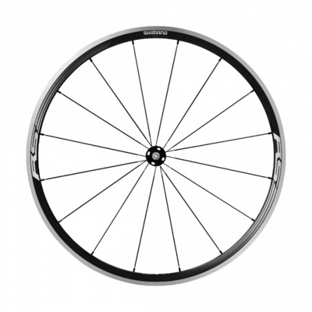 Roue route 700 av blocage jante noir Shimano rs330 moy Shimano