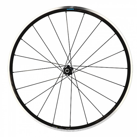 Roue route 700 ar blocage jante noir Shimano rs300 moy Shimano 10/11v.