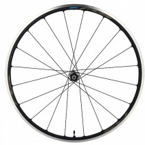 Roue route 700 ar blocage jante noir Shimano rs500 tubeless moy Shimano 10/11v.