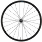 Roue gravel 700 ar jante noir Shimano rx570 disque centerlock axe travers. tubeless 10/11v
