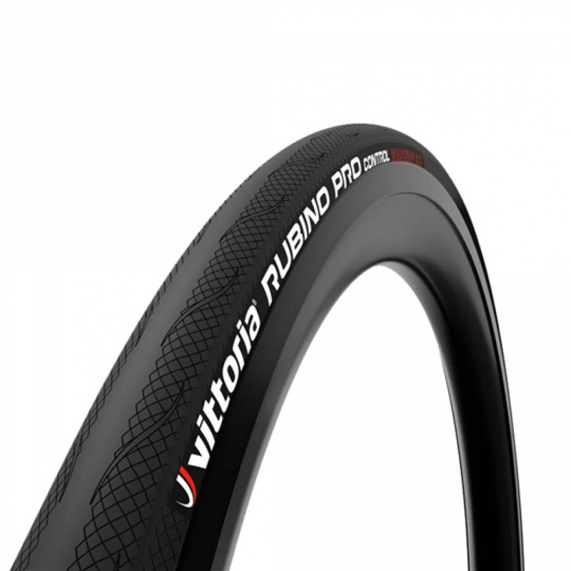 Pneu route 700x25 ts Vittoria rubino pro iv control noir graphene 2.0 (25-622)