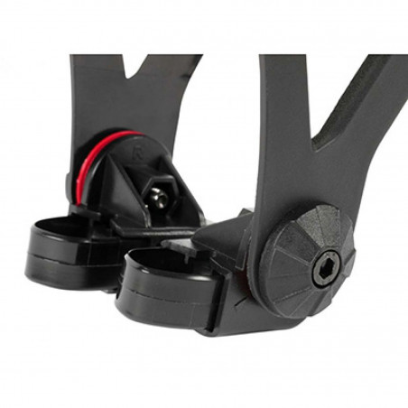 GARDE BOUE VTT ZEFAL KIT DEFLECTOR AVANT FM60   DEFLECTOR ARRIERE RS75 NOIR POUR ROUES 27.5"-29" (VENDU AU KIT)