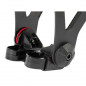 GARDE BOUE VTT ZEFAL KIT DEFLECTOR AVANT FM60   DEFLECTOR ARRIERE RS75 NOIR POUR ROUES 27.5"-29" (VENDU AU KIT)