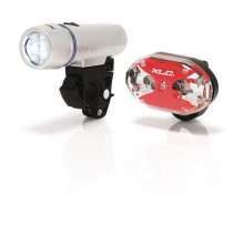 XLC CL-S03 SET DE LUMIÈRES LED AVANT TRITON/ARRIÈRE THEBE 5X