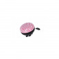 XLC DD-M09 SONNETTE MINGUN 83mm COLLIER 22.2mm BLANCHE/ROSE - 2500704014 - 4055149350918