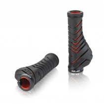 XLC GR-S30 JEU DE POIGNÉES ERGONOMIQUES 130 mm NOIRES/ROUGES - 2501583862 - 4055149122591
