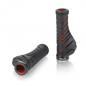 XLC GR-S30 JEU DE POIGNÉES ERGONOMIQUES 130 mm NOIRES/ROUGES - 2501583862 - 4055149122591